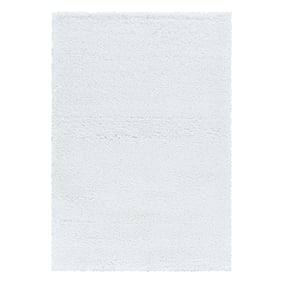 Hochflor Teppich - Fuzzy Weiß - sfeer
