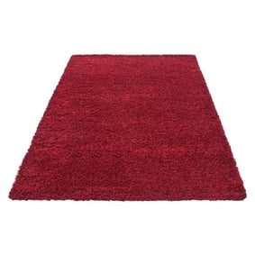 Hochflor Teppich - Life Rot - sfeer