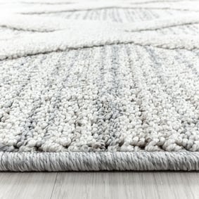 Teppich Skandinavisch Rund - Pitea Diamond Grau - sfeer