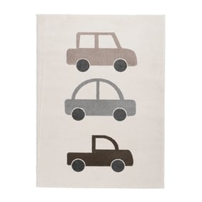 Teppich Kinderzimmer - Bowie Auto Creme - sfeer