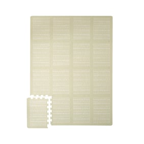 Foam Puzzlematte - Joy Hygge Beige  - product