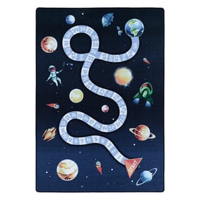 Spielmatte - Pleun Space Trip Dunkelblau - sfeer