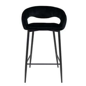 Barhocker - Lenn Velvet Schwarz - sfeer