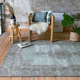 Teppich Vintage - Dreams Grün Grau