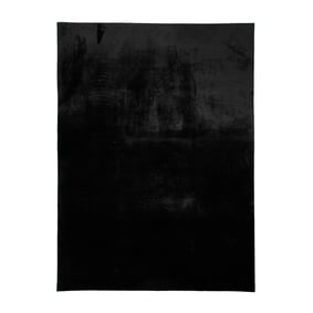 Flauschiger Teppich - Cozy Schwarz - sfeer