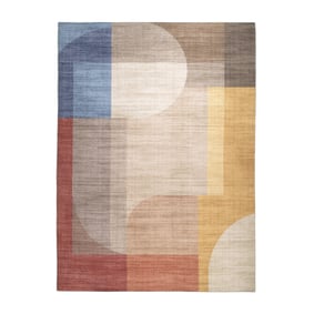 Gartenteppich Abstrakt - Groovy Shapes Bunt - sfeer