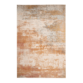 Moderner Teppich - Bush Ockergelb Terracotta - sfeer