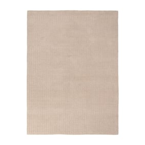 Handwebteppichs - Candice Grid Beige - product