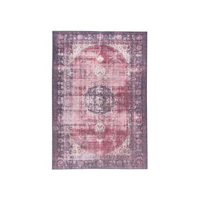 Teppich Vintage - Estate Medaillon Bordeaux Rot - sfeer