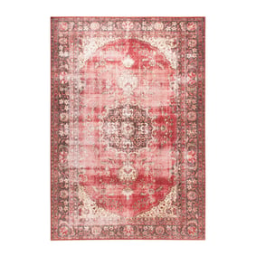 Teppich Vintage - Estate Medaillon Rot - sfeer