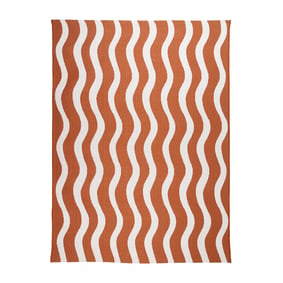 In- & Outdoor Teppich - Summer Waves Terracotta - sfeer