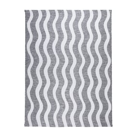In- & Outdoor Teppich - Summer Waves Grau - sfeer