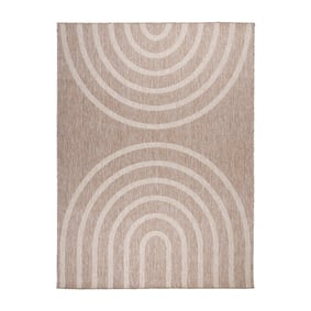 In- & Outdoor Teppich - Sierra Arches Beige Creme - sfeer