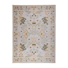 In - & Outdoorteppich - Bloom Oriental Weiß - product