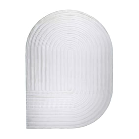 Teppich Organisch - Flowy Arch Creme - sfeer