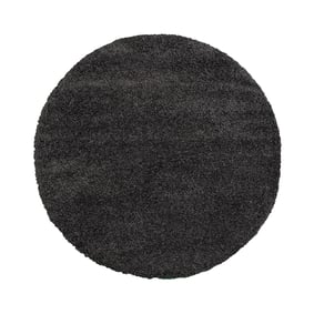 Runder Wohnzimmer Teppich - Yves Anthrazit - sfeer