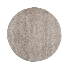 Runder Wohnzimmer Teppich - Yves Taupe - product