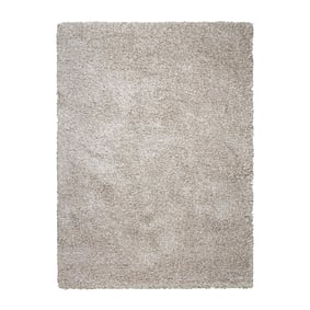 Hochflor Wohnzimmer Teppich - Yves Beige - sfeer