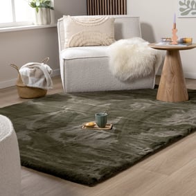 Hochflor Teppich - Comfy Supreme Grün