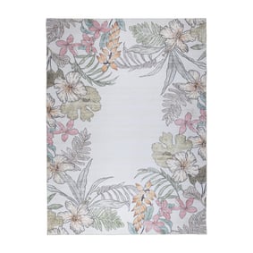 Outdoor Teppich Blumen - Poppy Creme - sfeer