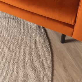 Runder Kurzflor Teppich - Pablo Greige - product