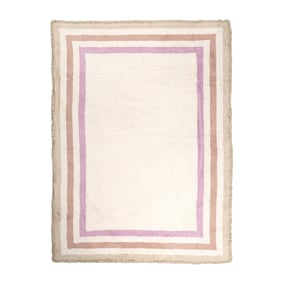 Waschbarer Kinderteppich - Milo Rosa - sfeer