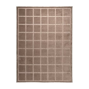 Outdoor-Teppich Wetterfest - Everly Blocks Taupe - product