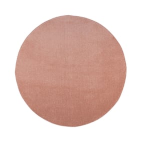 Runder Kurzflor Teppich - Essenza Rosa - product