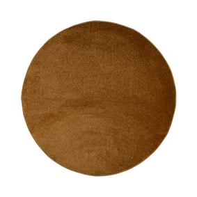Runder Kurzflor Teppich - Essenza Ockergelb - product