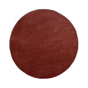 Runder Kurzflor Teppich - Essenza Terrakotta - product