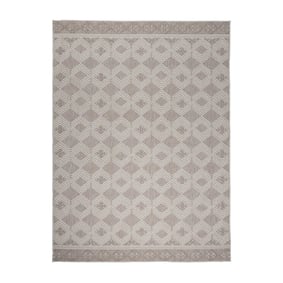 Flachgewebe Teppich - Lorre Blocks Creme - product