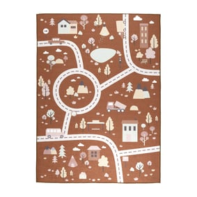 Auto Spielteppich - Rocky Ride Terracotta - sfeer