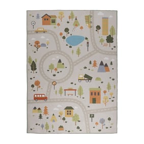Auto Spielteppich - Rocky Ride Grau - product