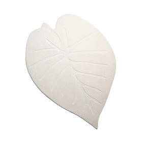 Kinderteppich Waschbar - Coco Blatt Weiß - product