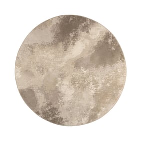 Industrielle Teppiche Rund - Raphael Beige Taupe - product