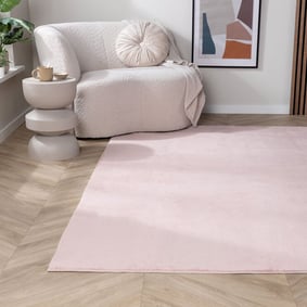 Waschbarer Teppich - Vivid Rosa