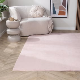 Waschbarer Teppich - Vivid Rosa