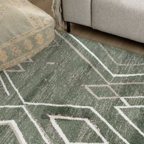 Berberteppich - Blend Diamond Grün - product