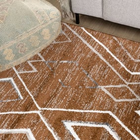Berberteppich - Blend Diamond Rostbraun - product