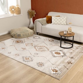 Berberteppich - Blend Aztec Beige