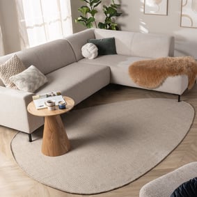 Wollteppich Organisch - Bliss Creme Weiß