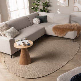 Wollteppich Organisch - Bliss Beige Braun