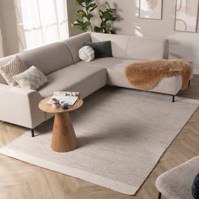 Wollteppich - Bliss Beige Meliert
