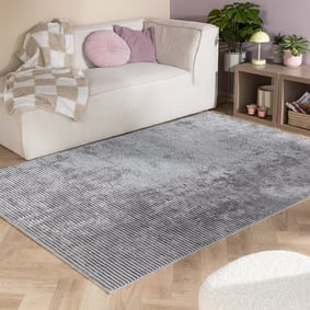Kurzflor Teppich – Jewel Grau