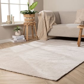 Waschbarer Teppich - Clean Creme