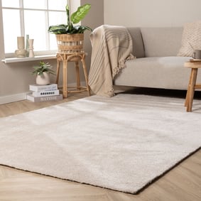 Waschbarer Teppich - Clean Creme