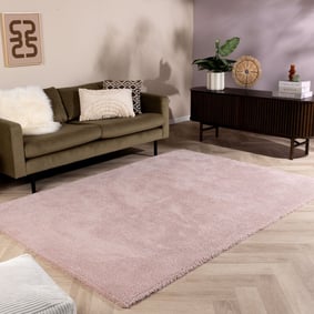Weicher Teppich – Teddy Rosa