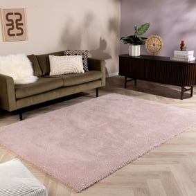 Weicher Teppich – Teddy Rosa