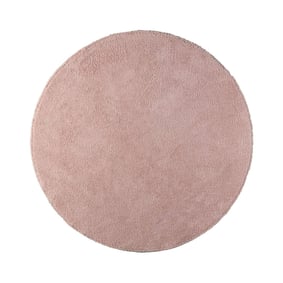 Weicher runder Teppich – Teddy Rosa - product