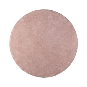 Weicher runder Teppich – Teddy Rosa - sfeer
